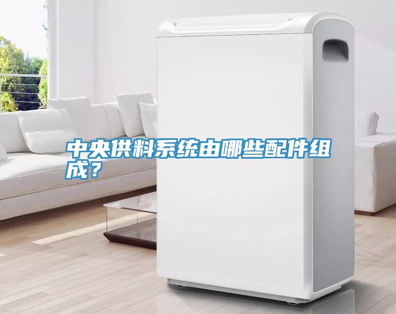 中央供料系統由哪些配件組成?