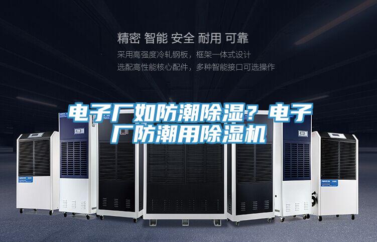 電子廠如防潮除濕？電子廠防潮用除濕機(jī)
