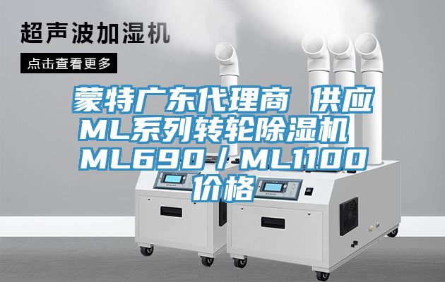 蒙特廣東代理商 供應ML系列轉輪除濕機 ML690/ML1100價格