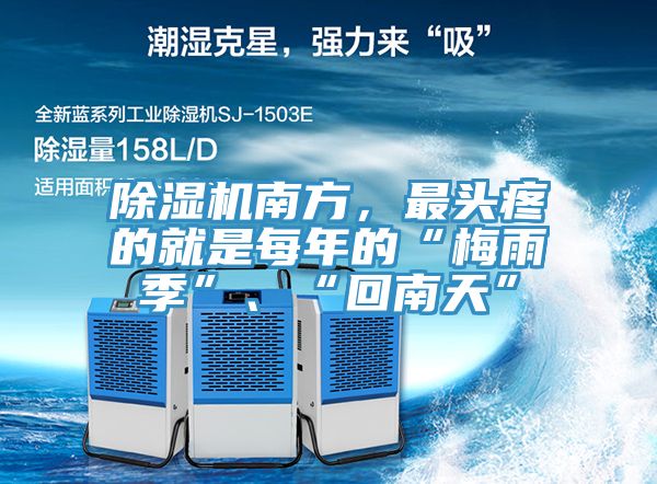 除濕機(jī)南方，最頭疼的就是每年的“梅雨季”、“回南天”